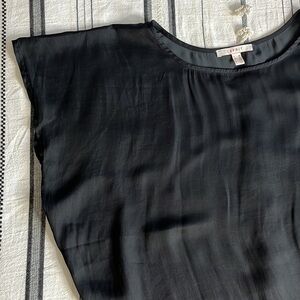 Esprit • vintage satin lightweight blouse